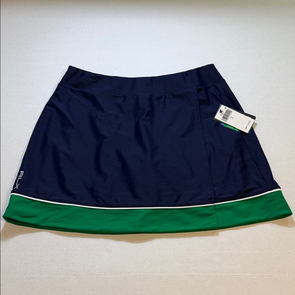 RLX Ralph Lauren Faux-Wrap Golf Skort